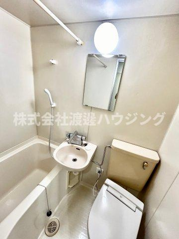 東明マンション江坂の洗面所