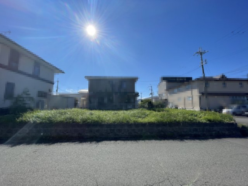 高島市鴨55坪土地の外観