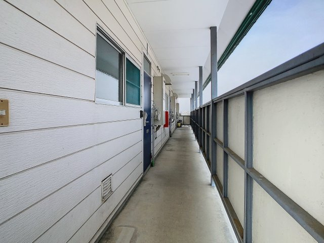 イーストハイツのバルコニー