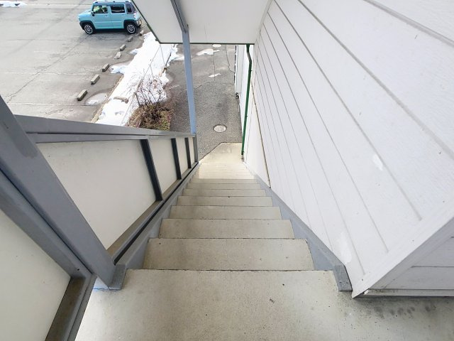 イーストハイツのバルコニー