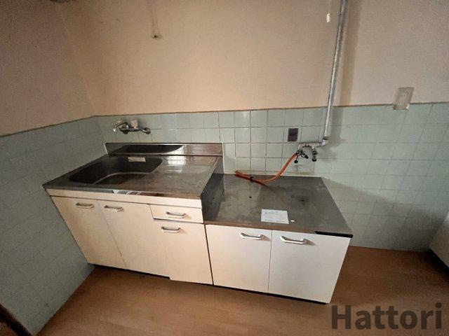 和美荘2棟のキッチン