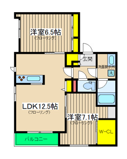 【間取り】 | ヒルズ横濱高島台 | ヒルズ横濱高島台　間取り