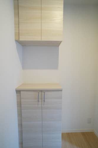 マンション立石の玄関