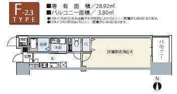 エスポルテ福島の間取り