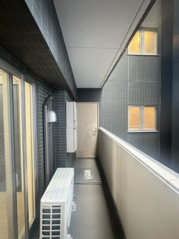 ISM谷町六丁目のバルコニー