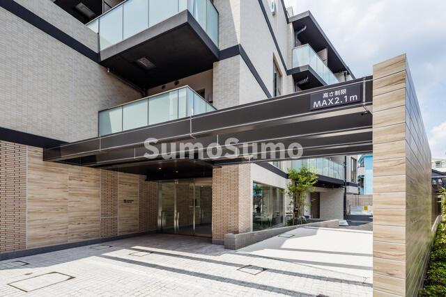 ザ・パークハビオ三軒茶屋のエントランス|落ち着いたエントランスです