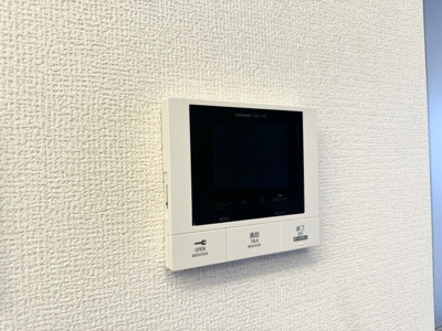 【設備】 | D-noir | モニター付きインターホン