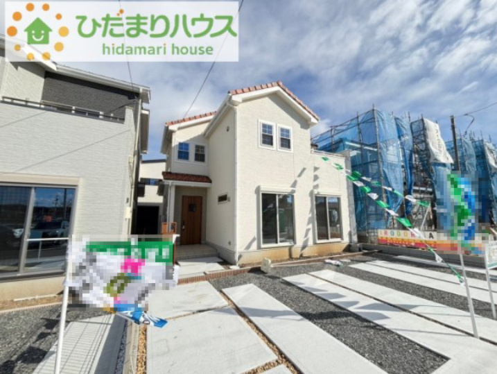 深谷市上野台　新築一戸建て　いろどりタウン　11の外観|全居室南向きで太陽の恵みをたっぷりと取り込めます♪