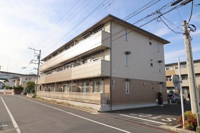 プレミール　Bのバルコニー