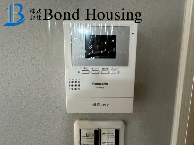 駐車２台　食洗機付き　大久保町大窪　新築戸建の防犯設備