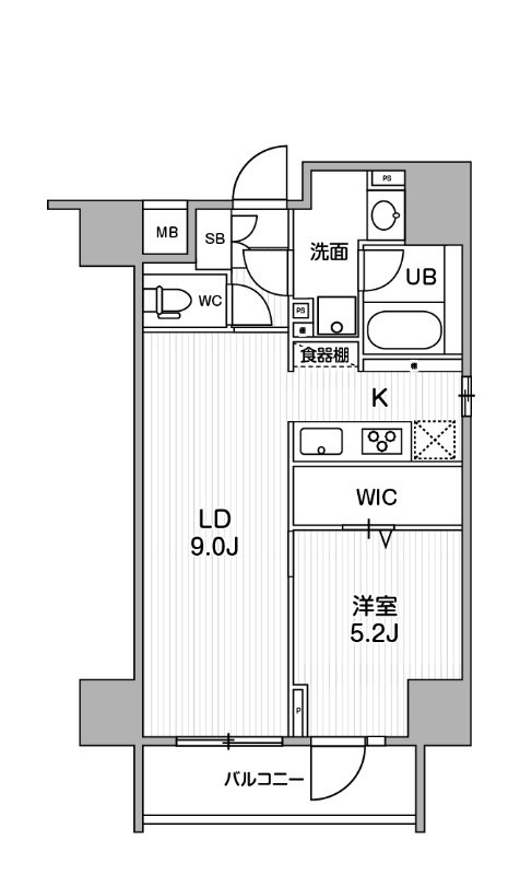 Due三ノ輪Ⅰの間取り