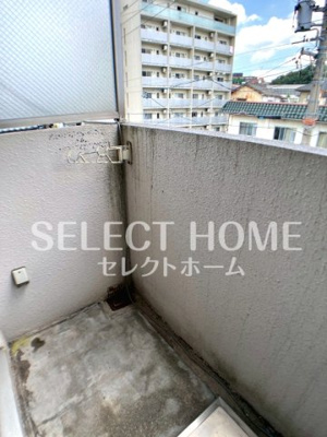 【バルコニー】 | Ｔテラス明大寺 | お洗濯にも便利なバルコニー付き