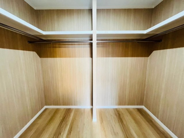 戸建　本巣郡北方町高屋Ⅲ　全4区画分譲の収納|大容量のウォークインクローゼットです