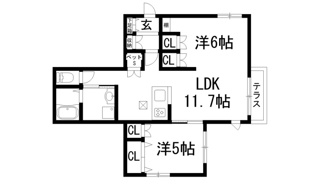 【間取り】 | へーベル瑞穂