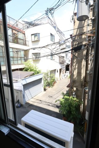 大阪市都島区中野町５丁目の賃貸マンションのバルコニー