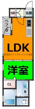 仲介手数料０円！ジュエル刈谷広小路の間取り