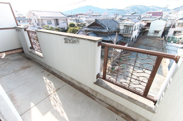 シャンテーヌのバルコニー