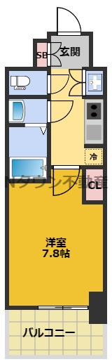 【間取り】 | S-RESIDENCE志賀本通 | 間取りです