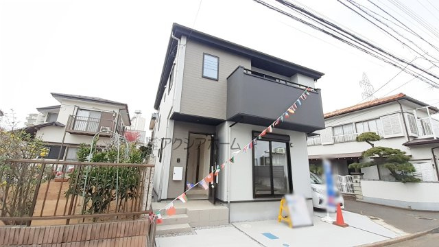 狭山市狭山台1丁目・全1棟　新築一戸建　～リビング階段～の外観