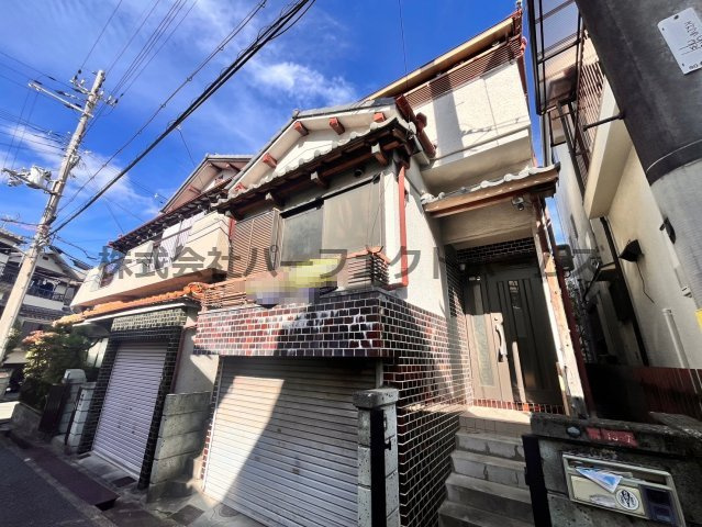 藤阪元町戸建　賃貸の外観|物件の外観です
