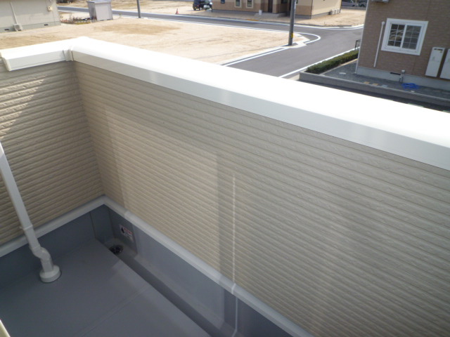 エスポワール２１ーAのバルコニー