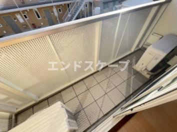 フォレスタBのバルコニー|高崎、前橋エリアのお部屋探しはエンドスケープまで！お客様の理想お聞かせ下さい♪