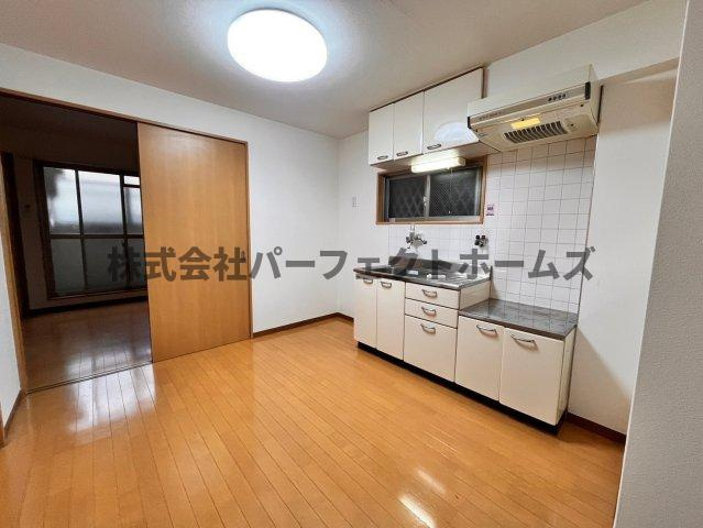 コートアルバⅡの居間・リビング|ゆったりとしたリビングです