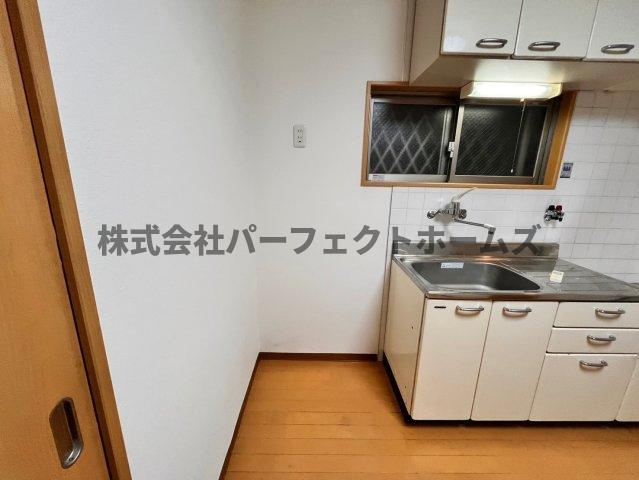 コートアルバⅡのキッチン|お料理しやすいキッチンです