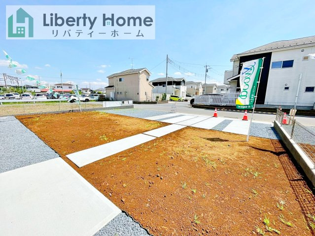 土浦市荒川沖西第1期　2号棟の駐車場