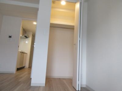 ベラジオ京都一乗寺の収納|ウォークインクローゼット