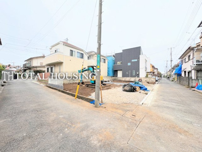【前面道路含む現地写真】 | 小平市上水南町2丁目　新築戸建　全2棟