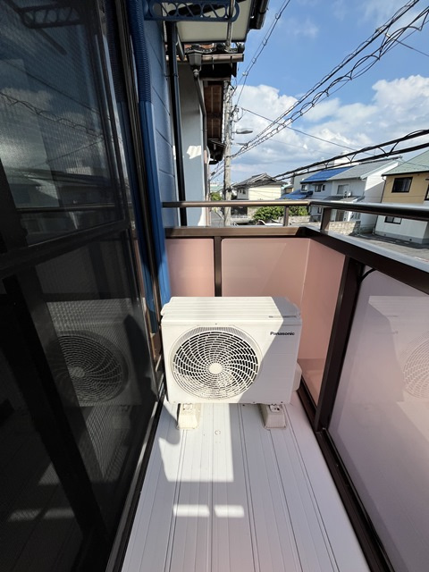 コーポ天根のバルコニー