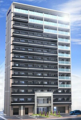 【外観パース】 | フォーリアライズ天王寺ヴァロール