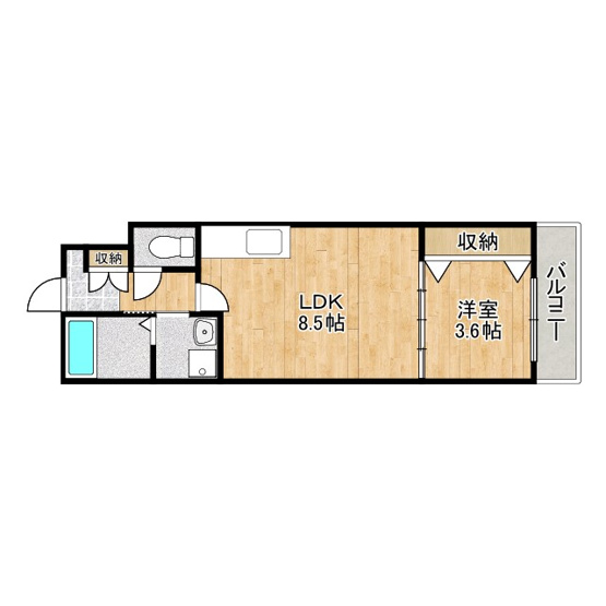 【間取り】 | Alivio泉佐野