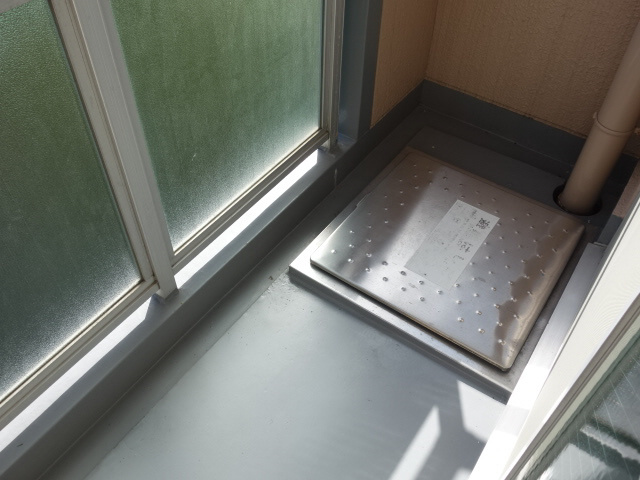 神戸市垂水区清水が丘３丁目の賃貸マンションのバルコニー