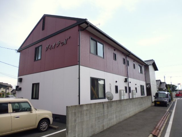 倉敷市連島町西之浦のアパートの外観