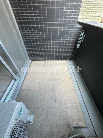 プロシード難波ディオスのバルコニー