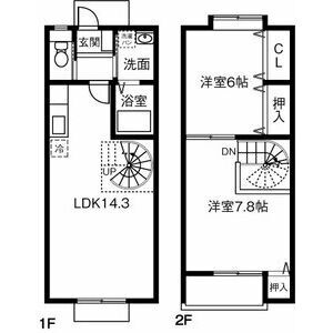 クレスト　百合が丘の間取り