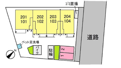 【駐車場】 | ヴューテラス | 別のお部屋の写真です