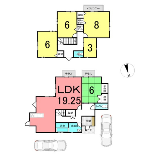 【間取り】 | 【中古戸建】岸和田市岡山町