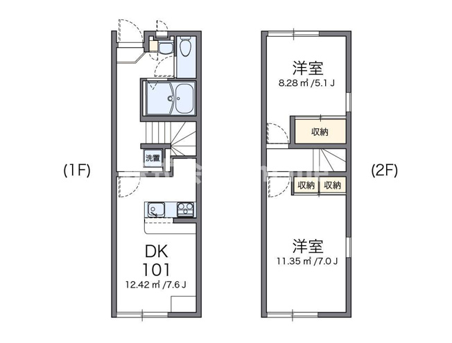 【間取り】 | レオパレスリアン