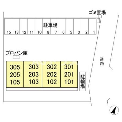 【区画図】 | グリーンレジデンスさつき