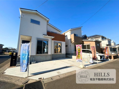 【外観】 | 野田市中里（全2区画） | お住い探しは、地域密着３０年のHILLS桂友不動産にお任せください！お客様に寄り添った対応を心がけております。ご都合に合わせて時間外対応も可能です！