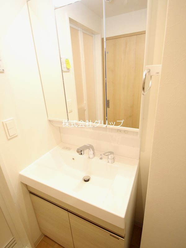 N-flats横浜関内Ⅱの独立洗面台