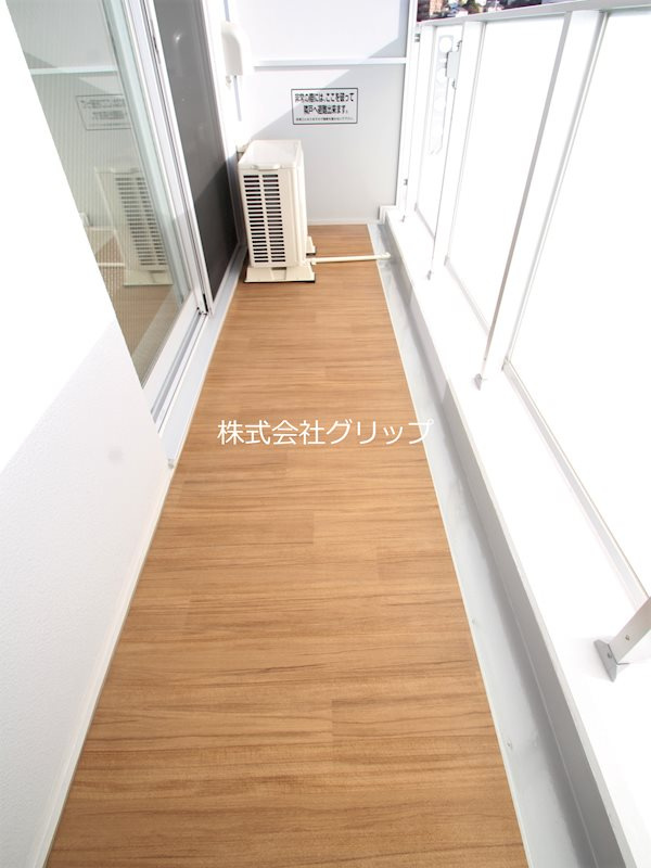 N-flats横浜関内Ⅱのバルコニー