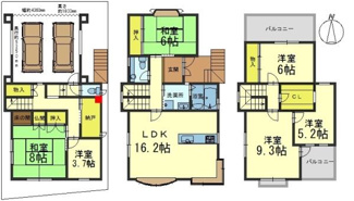 【間取り】 | 間取図