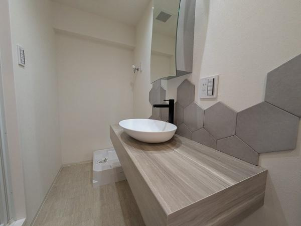 【独立洗面台】 | 鶴見緑地コーポ