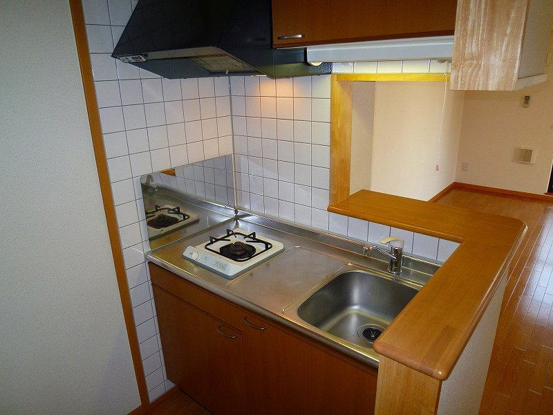 ベルベアー　　刈谷市の賃貸ならクラスホーム刈谷店のキッチン|同物件の別部屋になります。（反転タイプ）