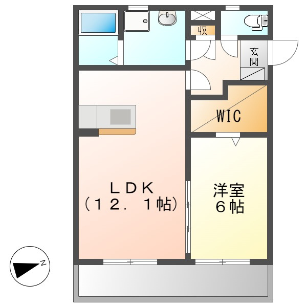 ＫＩＡＲＡⅡの間取り