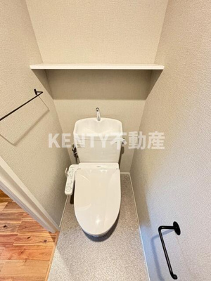 【トイレ】 | パールハイム河原 | コンパクトで使いやすいトイレです